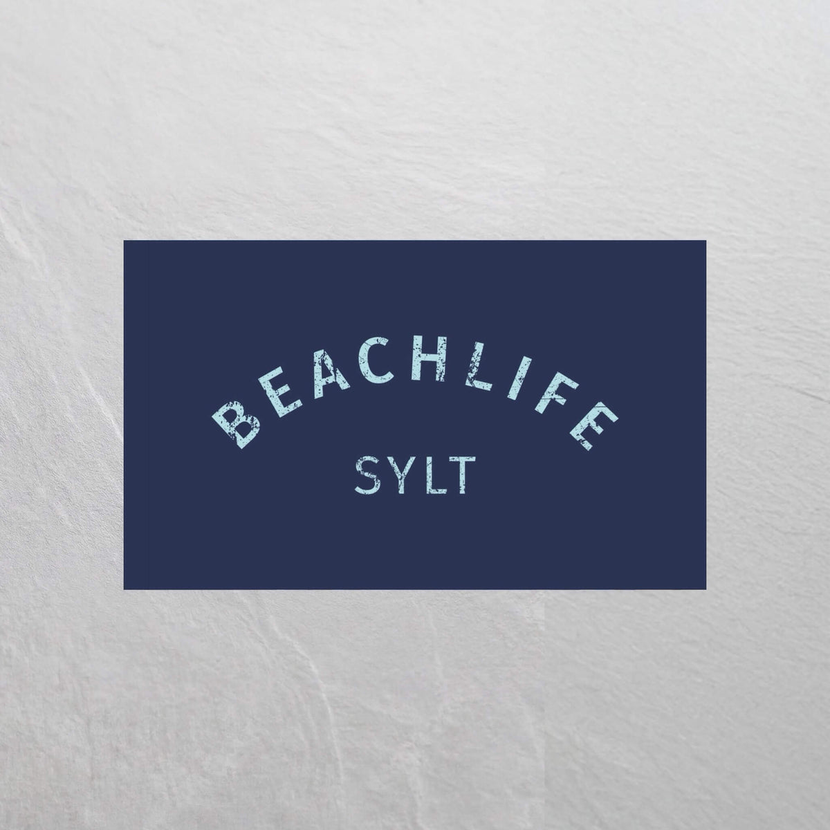 Dunkelblaue Sylt Fahne