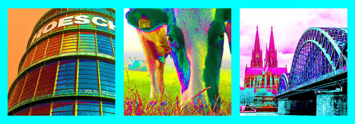 Header von drei unserer ausgewählten PopArt Bildern.