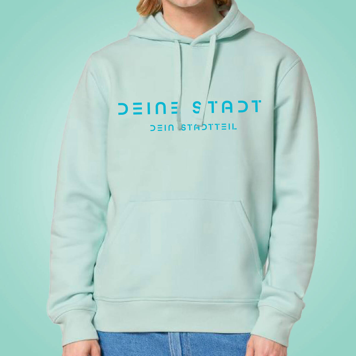 Heimat Hoodie Basic mit Deinem Wunschort