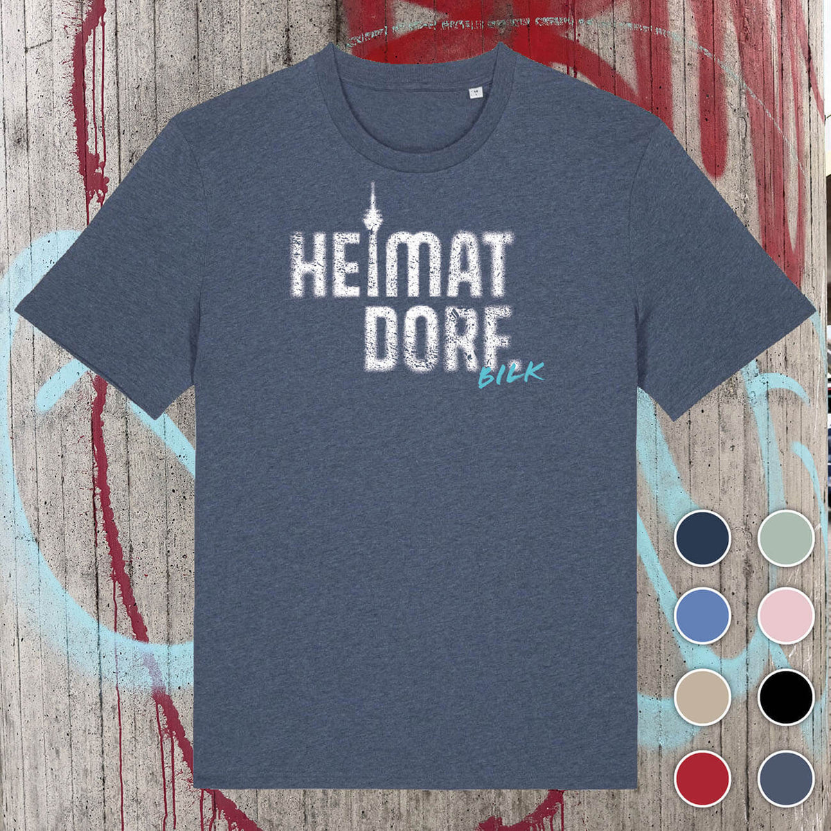 Düsseldorf Stadtteil T-Shirt "Graffiti"
