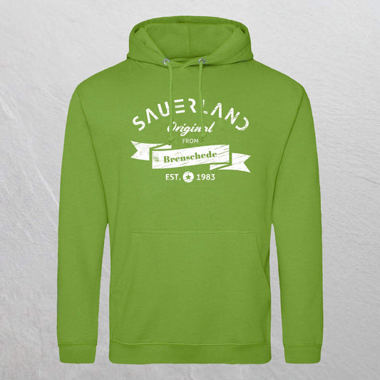 Produktfoto des newSAUERLAND Hoodie original from in limettengruen