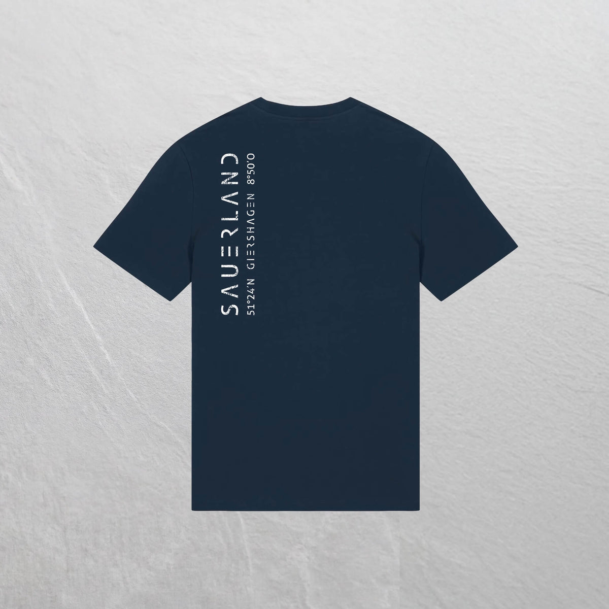 Produkfoto des Sauerland T-Shirt mit Backprint in navy