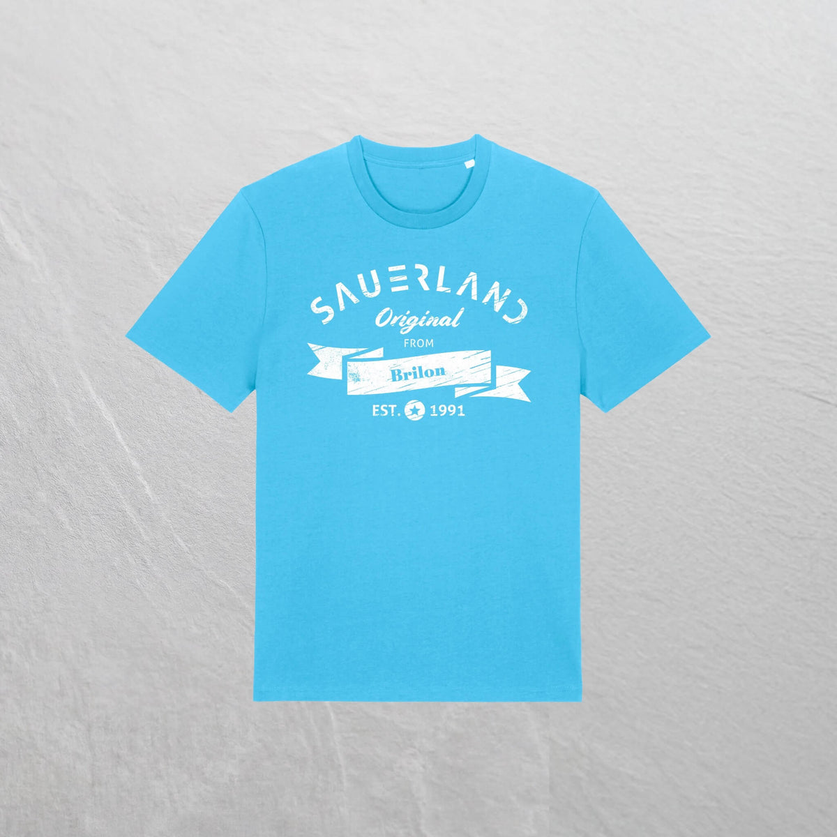 Produktfoto des newSAERLAND Original from T-Shirt in der Farbe azur